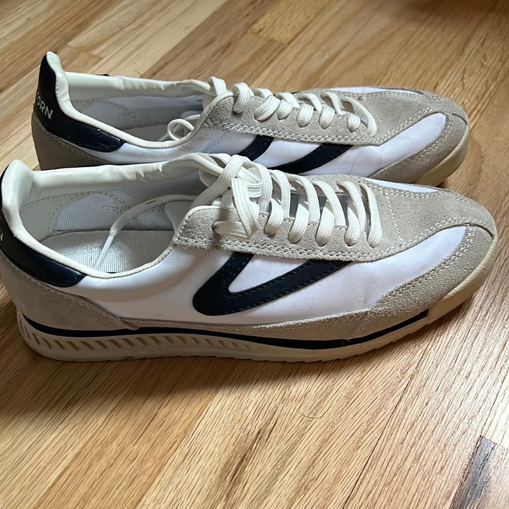 Tretorn sneakers.